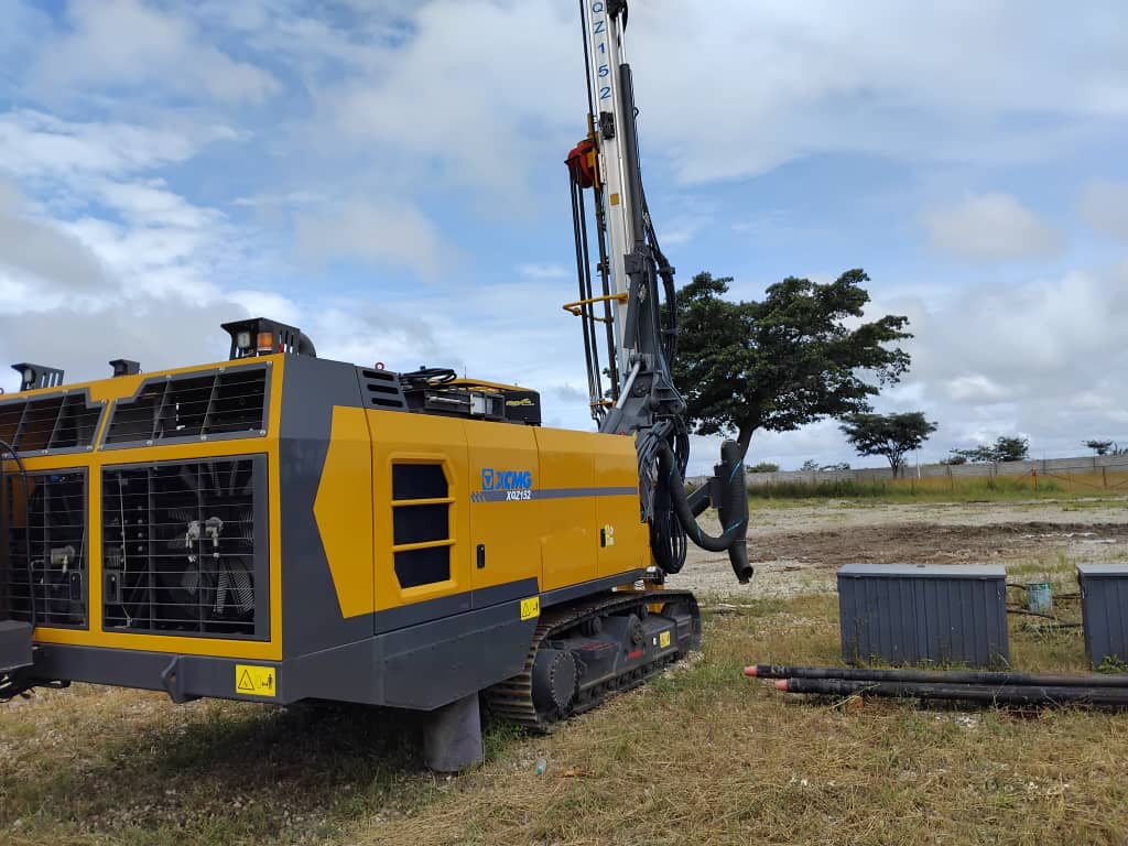 Drilling operations in progress